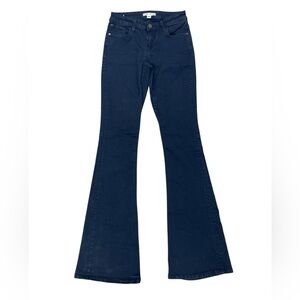 Alice + Olivia Navy Flare Jeans